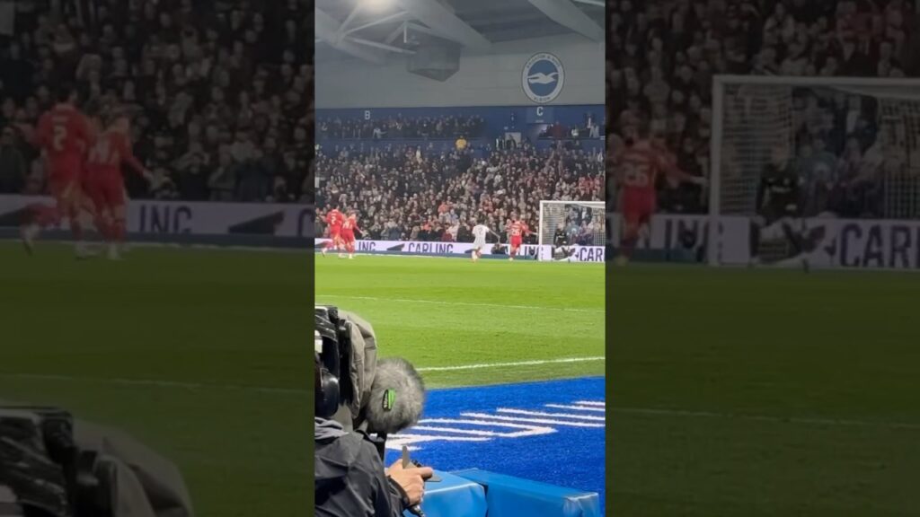 Tariq Lamptey almost puts Brighton ahead against Liverpool | Brighton vs Liverpool highlights