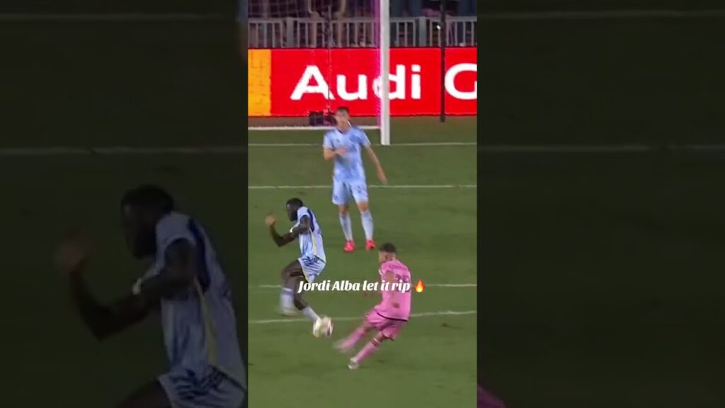 WHAT A GOAL FROM JORDI ALBA 🔥