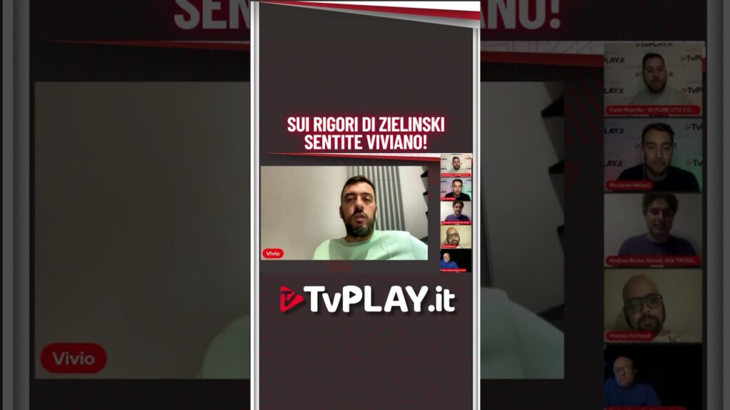 ZIELINSKI E I RIGORI | Sentite cosa dice VIVIANO! 😳