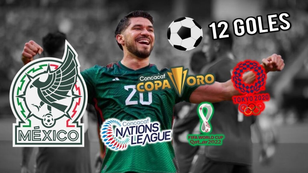 Todos los goles de Henry Martín con la Selección Mexicana