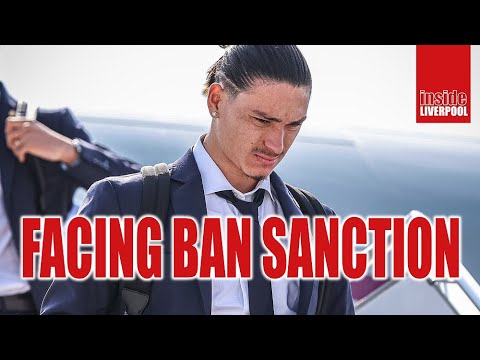 LIVERPOOL’S DARWIN NUNEZ IS FACING A VERY LONG BAN FROM FOOTBALL