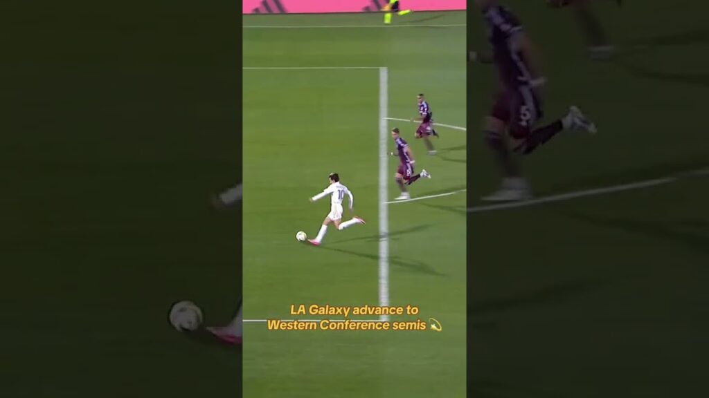 LA Galaxy booked a spot in the MLS Western Conference semifinals after defeating Colorado 4-1 🌟