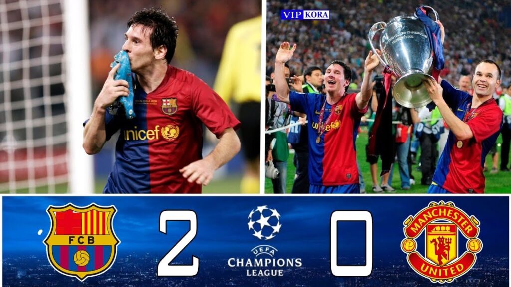 Barcelona 2-0 Manchester United UCL Final 2009 Extended Highlights & Goals Full HD 🎤  عصام الشوالي