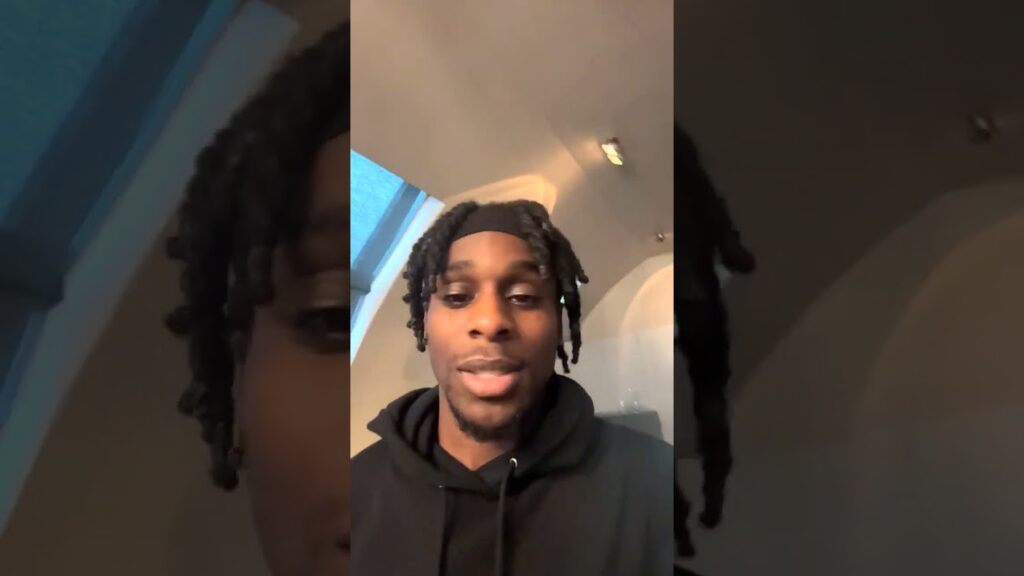 A special message from Jeremie Frimpong 🤳 #thestreetzfootball #football #Leverkusen