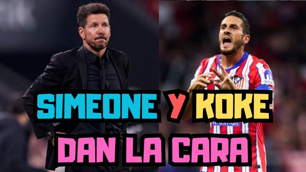 SIMEONE Y KOKE DAN LA CARA DESPUÉS DEL PARTIDO TAN BOCHORNOSO ANTE EL BETIS...