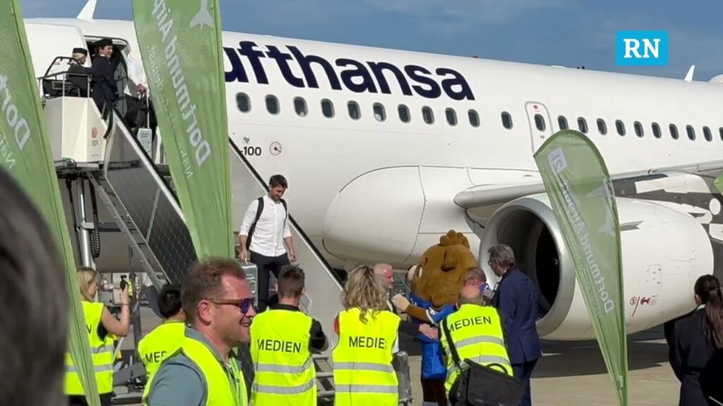 Mit Füllkrug, Schlotterbeck, Can und Anton: DFB-Team kommt in Dortmund an