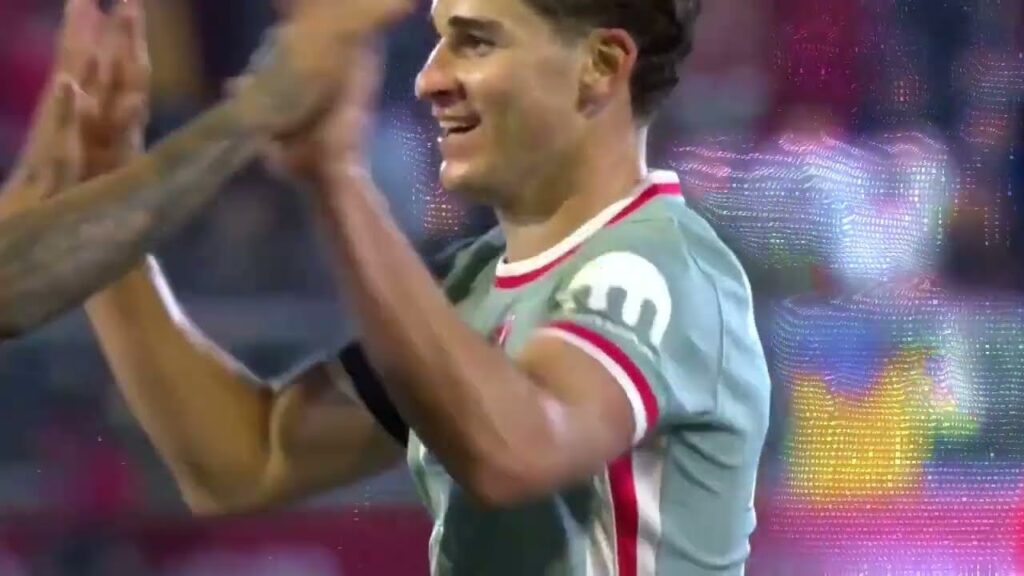 Julian Alvarez Goal vs UE Vic