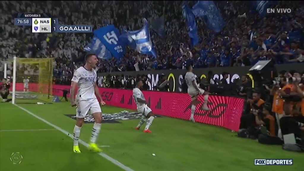 GOL Y PARTIDO NUEVO | Al-Nassr 1-1 Al-Hilal | #SPLenFOX