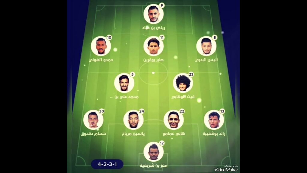 تشكيل الترجي أمام البنزرتي.