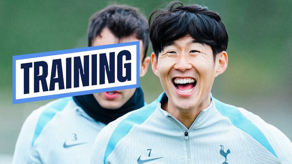 Heung-Min Son returns to Spurs training!