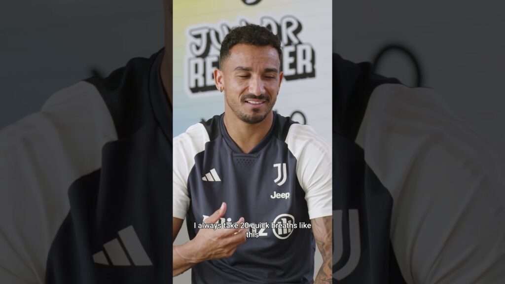 Danilo rituals before every match ✨