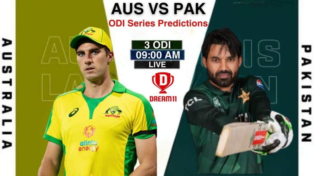 Australia Vs Pakistan ODI Series 2024  | Dream11