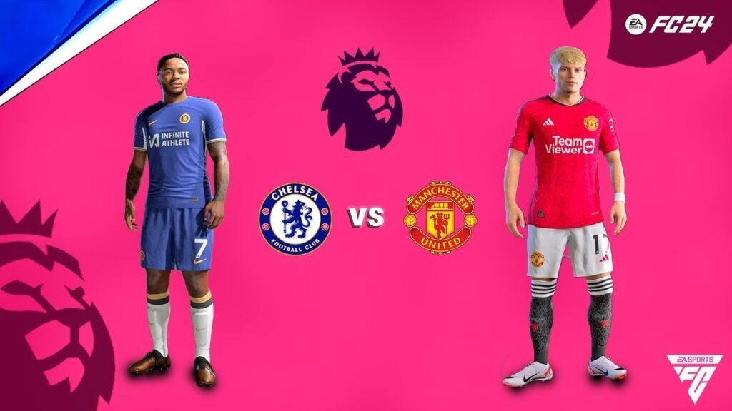 FC 24 - Manchester United vs Chelsea Ft. Palmer, Bruno Fernandes, | Premier League 24/25