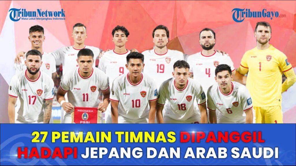 Garuda Calling! 27 Pemain Hadapi Jepang dan Arab Saudi, Tiket Masuk untuk Riyandi Gantikan Ernando