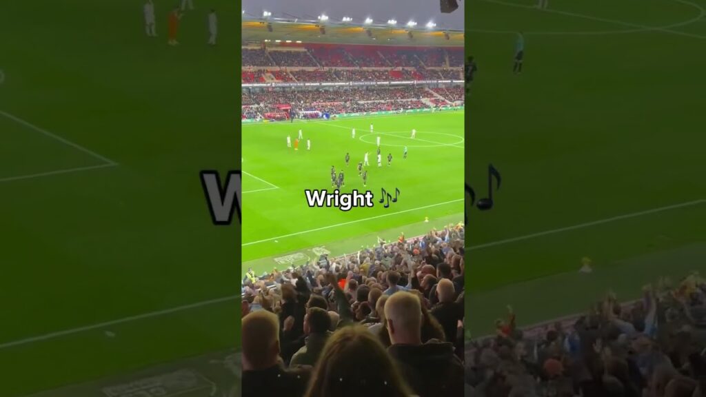 #PUSB fans LOVING Haji Wright in that away end 🤩(📹 jazzcatstokesy)  #footballfans #efl #shorts