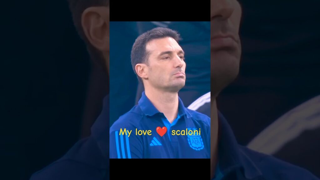 Lionel scaloni my love 💕 😘✅#football #argentina #messi