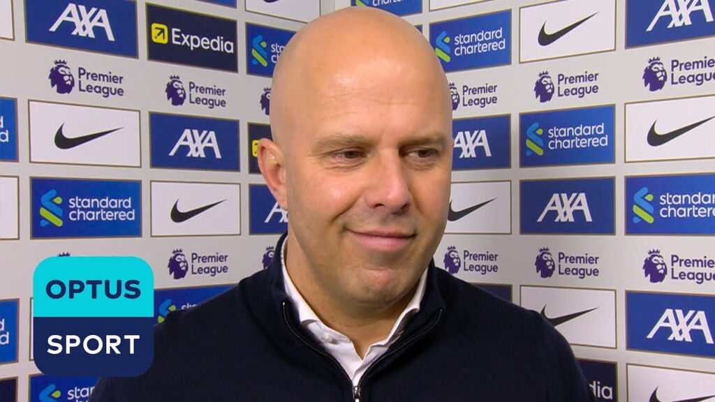 ARNE SLOT | Liverpool go TOP and their manager is thrilled! 🔝