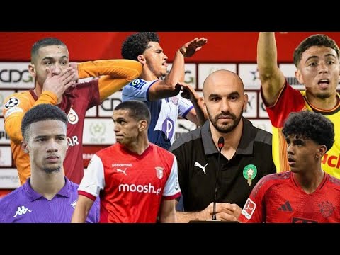 La future liste de Walid Regragui : des retours, des surprises, des écartés ?