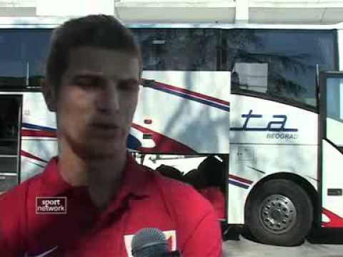 FK Crvena zvezda - Darko Lazovic pred odlazak na pripreme