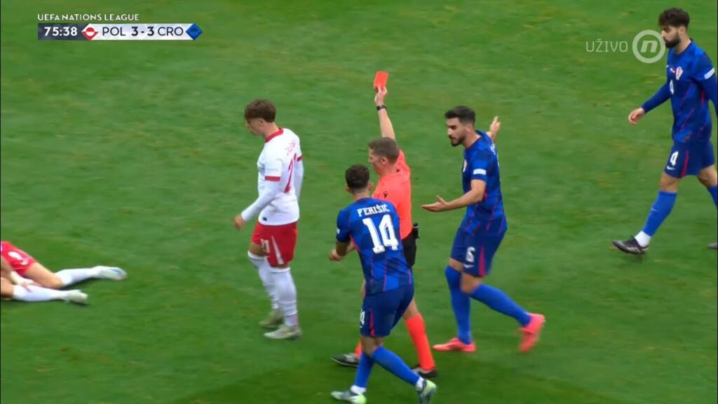 Dominik Livakovic Red Card | Poland vs Croatia (3-3) All Goals and Extended Highlights 2024