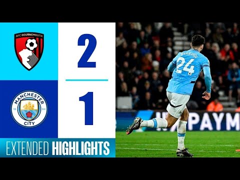 Manchester City Falls to Bournemouth 1-2! | Full Match Highlights | Premier League 2024