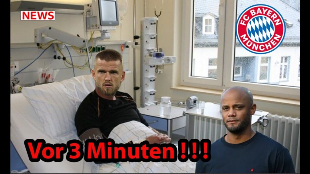 Eric Dier ist krank und wird ins Krankenhaus eingeliefert / VINCENT KOMPANY BESUCHT UND FRAGT IHN