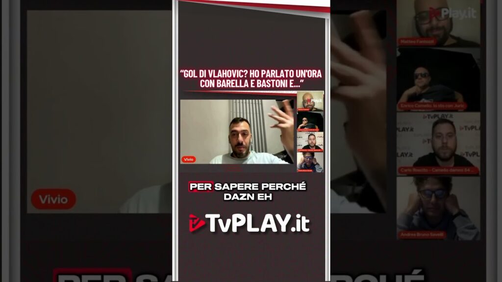 “HO PARLATO CON BARELLA E BASTONI” | VIVIANO svela il retroscena su INTER-JUVE 🤯