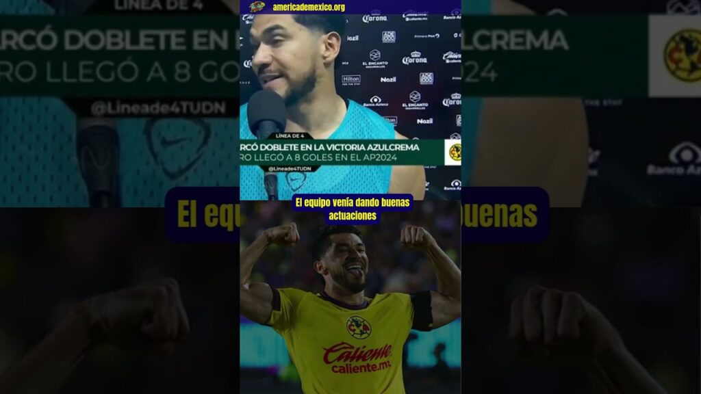 "El equipo venía dando buenas actuaciones": Henry Martin. Mazatlán 0-5 América. #bomba #henrymartín