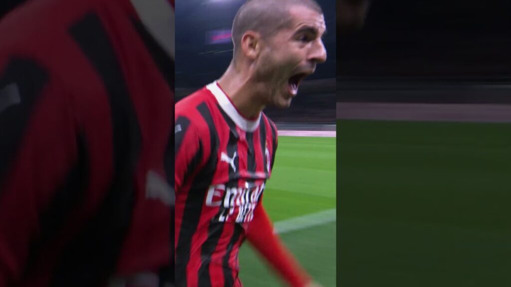 Moments like these 😍 | Morata | #MilanLecce | #shorts