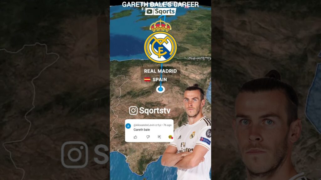 GARETH BALE'S CAREER 🏴󠁧󠁢󠁷󠁬󠁳󠁿 #shorts #wales #fyp #edit #viral #football #trending #bale #realmadrid