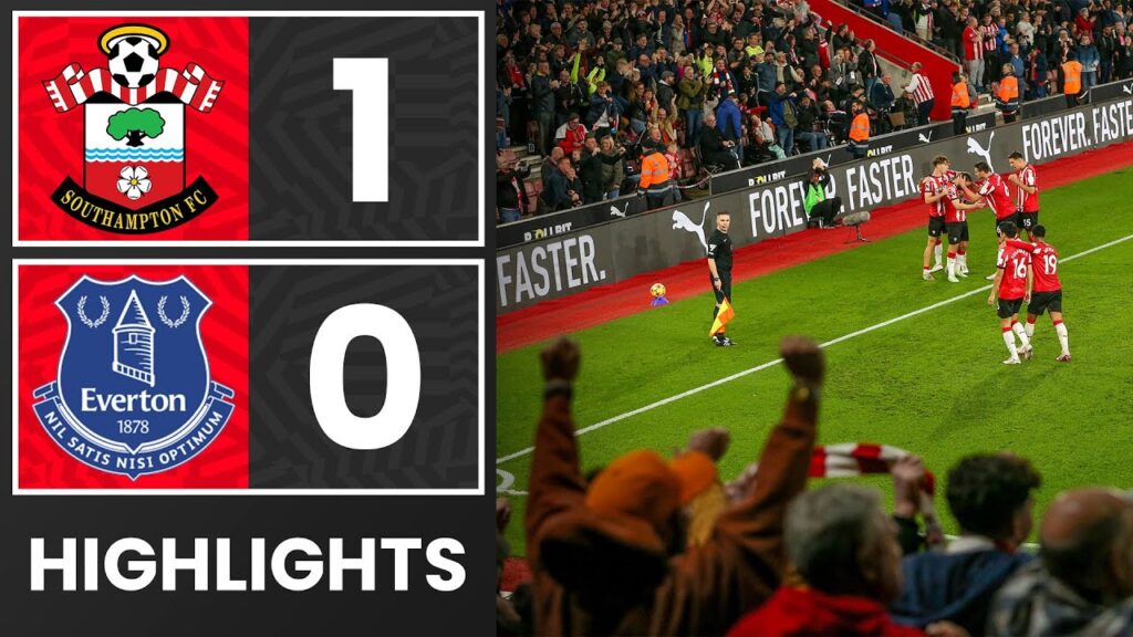 HIGHLIGHTS: Southampton 1-0 Everton | Premier League