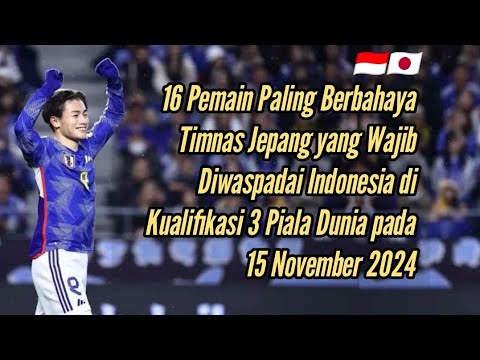 16 Top Skor Sementara Jepang di Kualifikasi Piala Dunia 2026 #indonesiavsjapan #timnasjepang #timnas