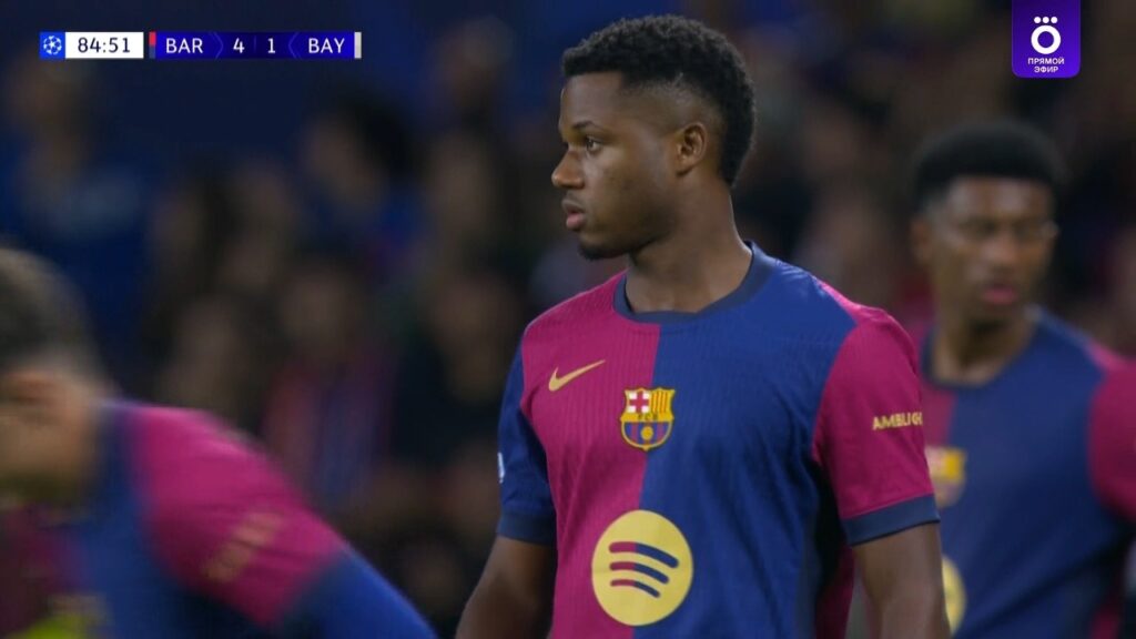 ANSU FATI MAGIC vs BAYERN MUNICH HD 1080i English commentary