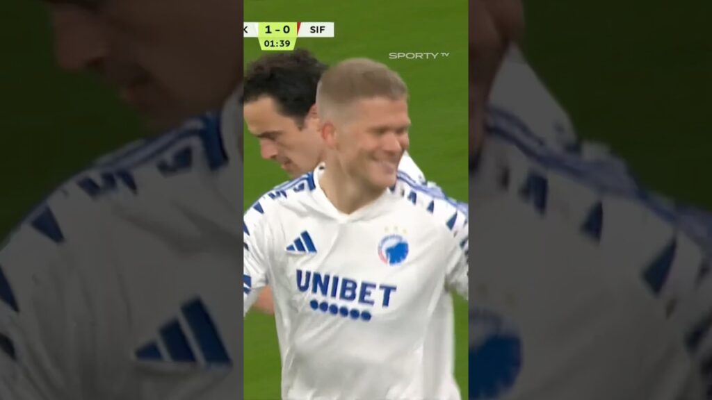 💨 Rychlý úvodní gól! Andreas CORNELIUS se prosadil už ve druhé minutě! ⚽️
