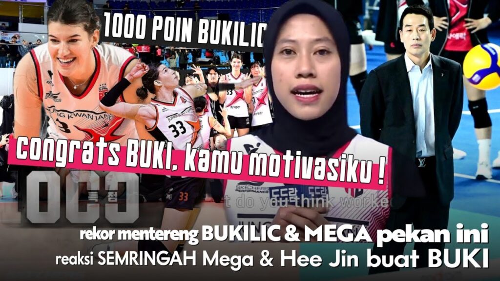 MEGA : CONGRATS BUKI “1000 POIN BUKILIC” Mega di posisi 800+•Ko Hee Jin : mereka selalu buat senyum MEGA : CONGRATS BUKI "1000 POIN BUKILIC" Mega di posisi 800+•Ko Hee Jin : mereka selalu buat senyum