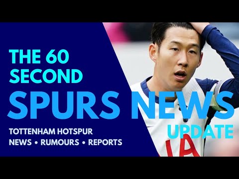 THE 60 SECOND SPURS NEWS UPDATE: Heung-Min Son's Contract, Porro Donating Wages, Maddison, Johnson