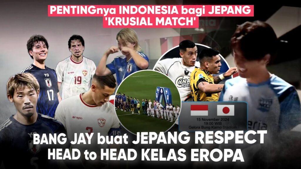 Kemewahan 'EROPA' Timnas Gak Bisa dibantah Striker Jepang, Head to Head Jepang vs Indonesia