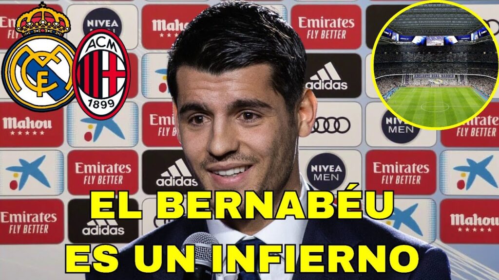 MORATA PIDE PAZ / ESO LO QUE DIJO DEL BERNABÉU Y DEL MADRIDISMO