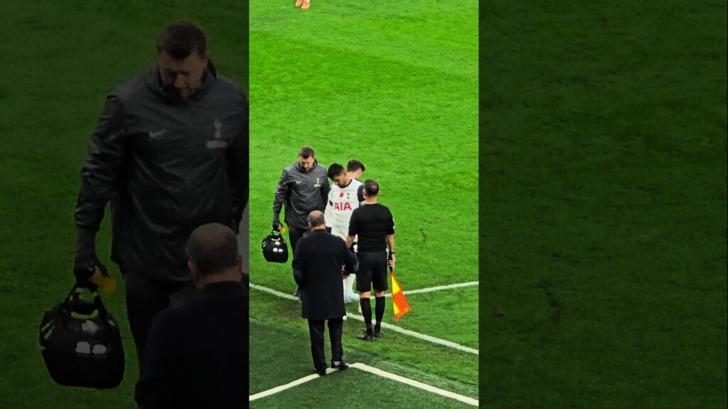 ROMERO GOING OFF INJURED: Ben Davies Replacing the Spurs Centre-Back: Tottenham v Aston Villa