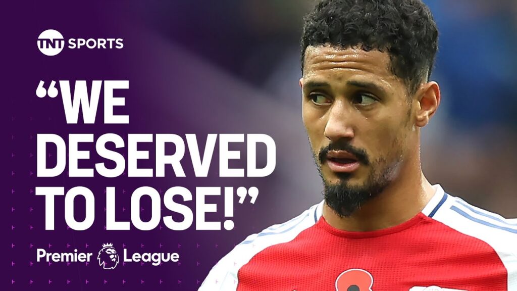William Saliba disappointed after Arsenal's performance during defeat to Newcastle United 😔