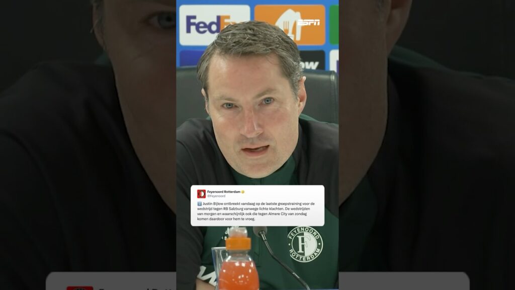 🤕 Blessure Justin Bijlow: keeper mist twee duels ❌