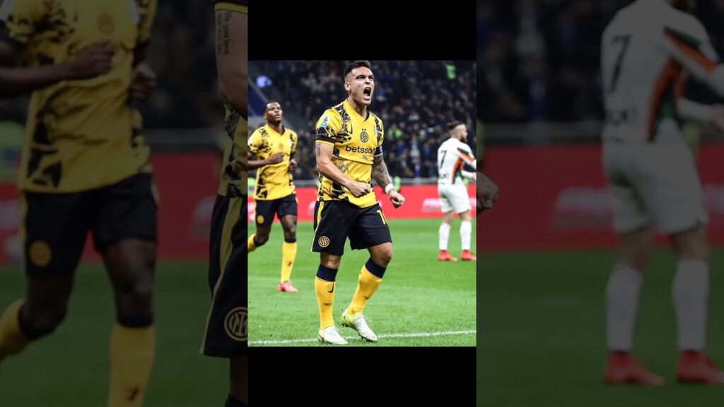 Lautaro Martínez has FIVE goals in his last six Serie A games for Inter Milan | #shorts