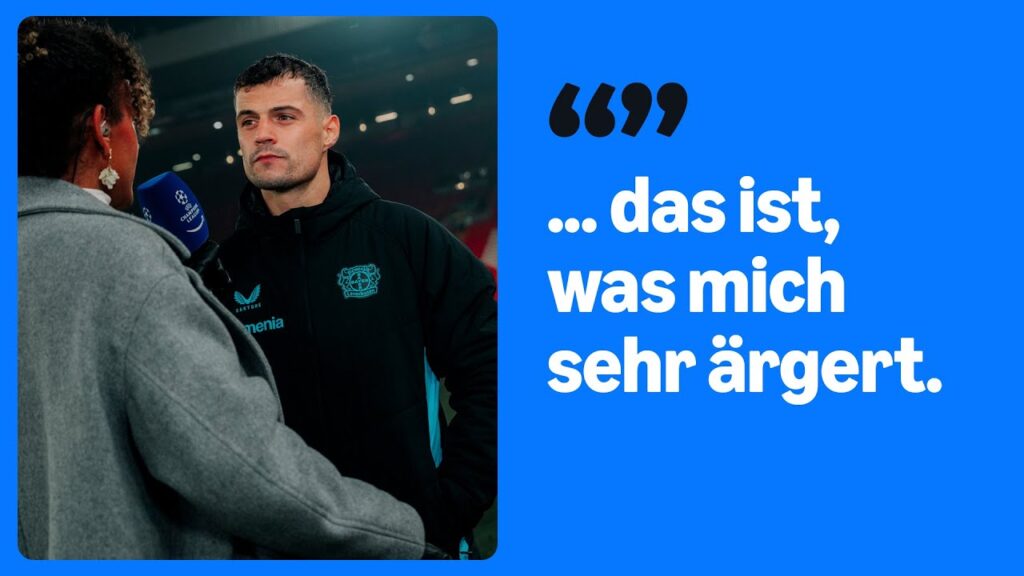 "Bekommen Tore, weil wir stehen bleiben" | Granit Xhaka im Interview nach Liverpool