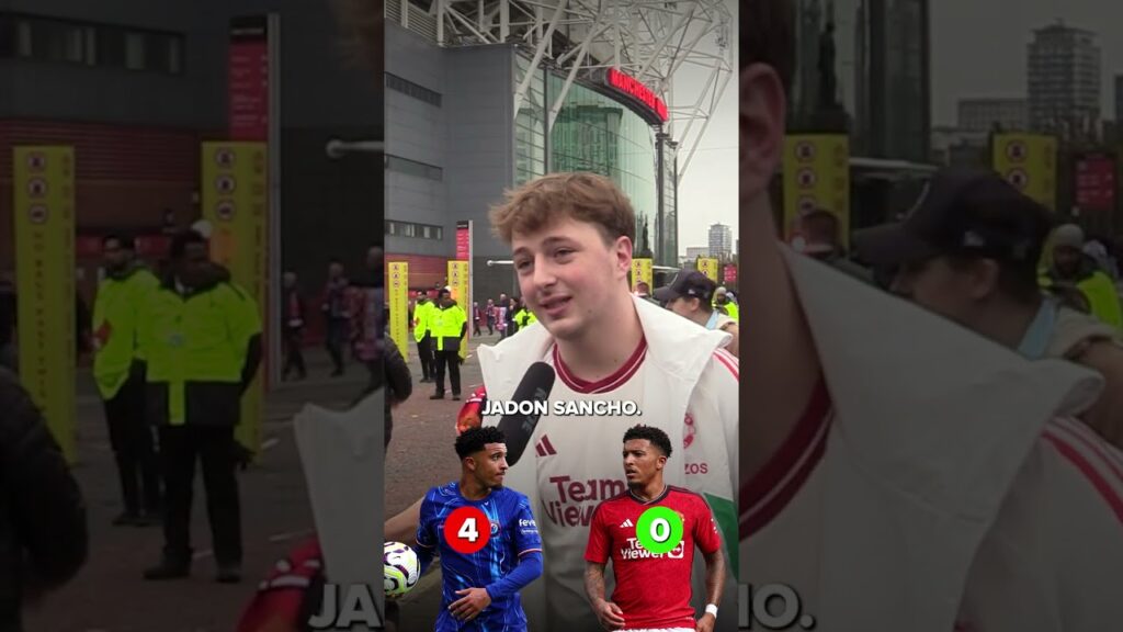 Man Utd fans were pretty clear when asked if they'd take Jadon Sancho back 😅