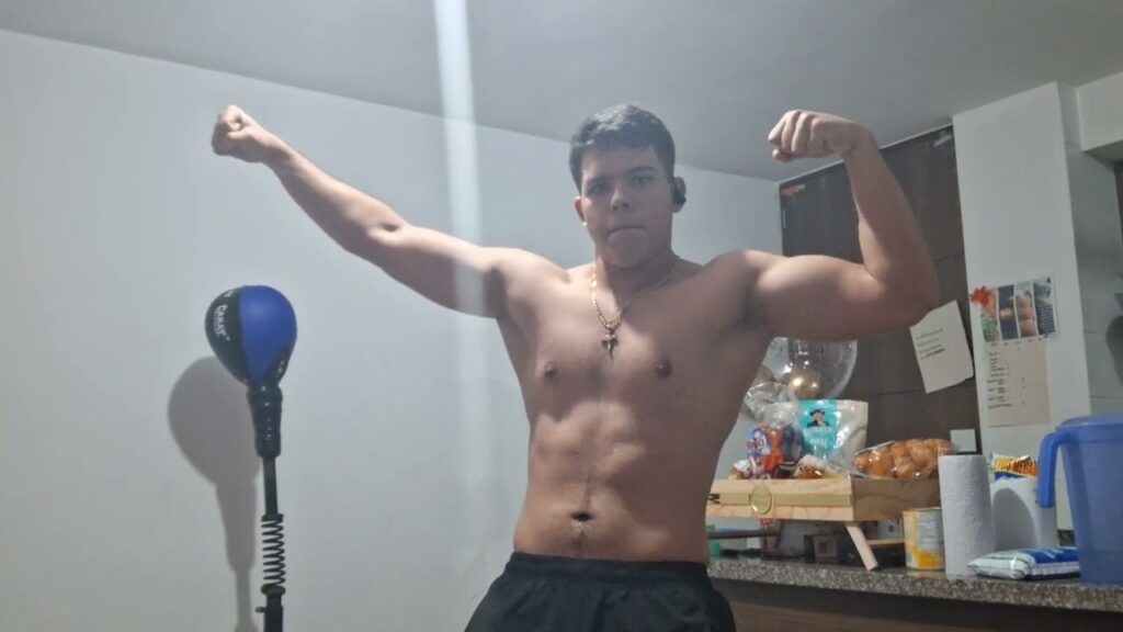 16-year-old Joe Allen your future heavyweight champion of the world.