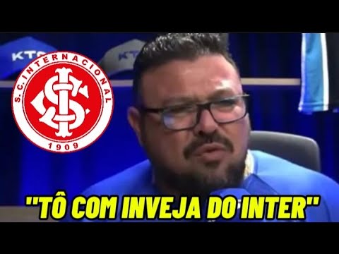 ALEX BAGÉ DIZ QUE TEM INVEJA E SENTE MEDO DO INTER