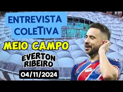 Entrevista Coletiva -  Meio Campista - Everton Ribeiro - 04/11/2024