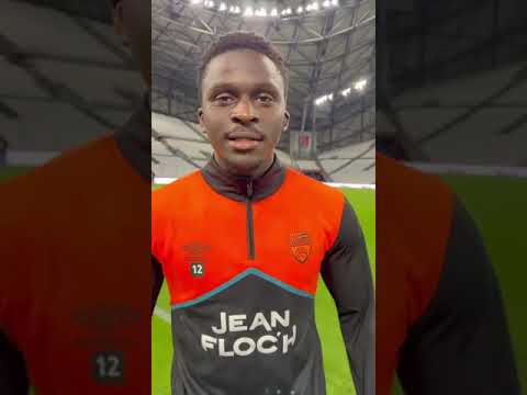 La réaction de Bamba Dieng après FC Martigues - FC Lorient (0-1) 24-25