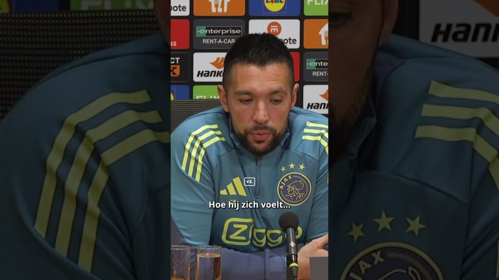 Francesco Farioli laat weten of Steven Berghuis gaat spelen tegen Maccabi Tel Aviv FC! 👀#ajama