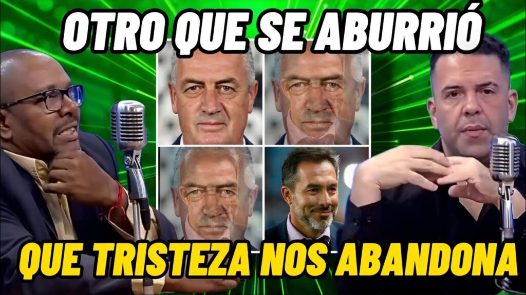 PRENSA TICA AL BORDE DEL LLANTO POR LA SALIDA DE GUSTAVO ALFARO SE ABURRIO Y NOS ABANDONA QUE TRISTE